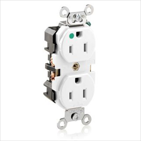 toma doble grado hospital 15A 125V