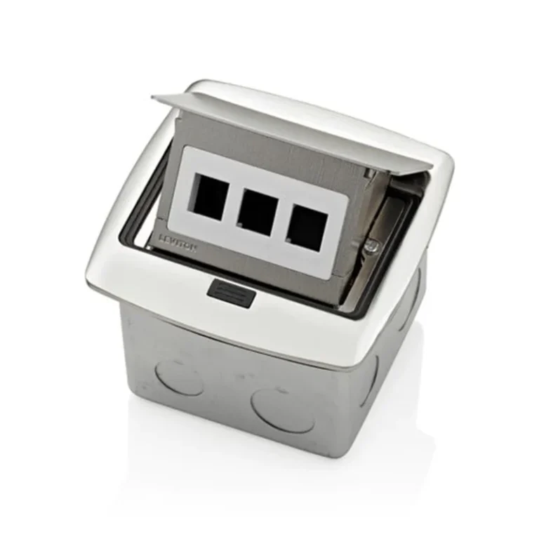 Cajas de piso: diseño eléctrico seguro y moderno