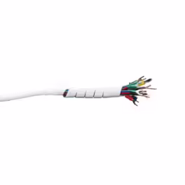 espiral para cable blanco 2