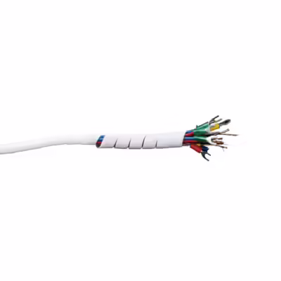 espiral para cable blanco 2