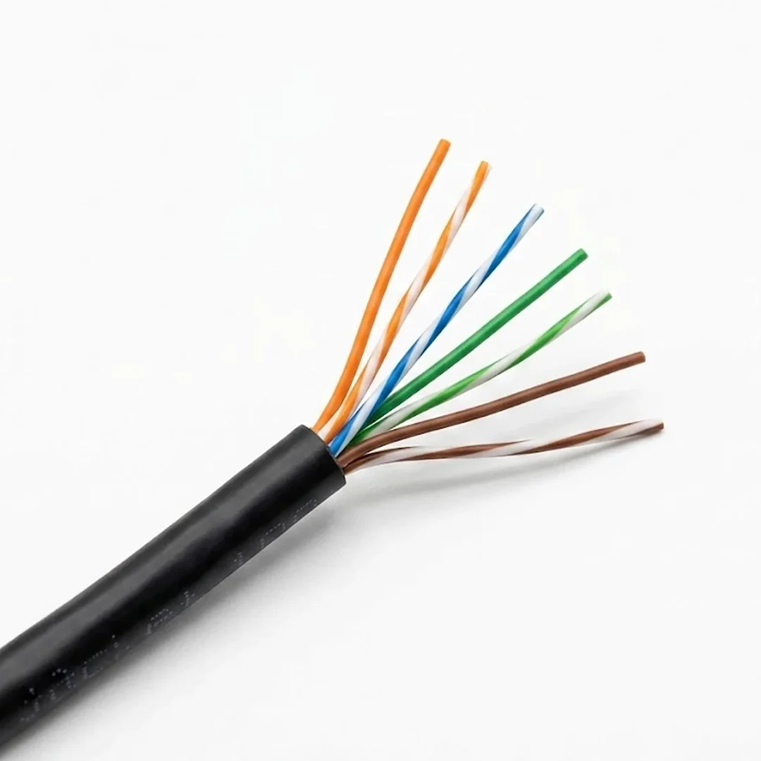 Cable UTP Categoría 6 Exterior | Cobre Sólido 23 AWG Cable UTP Categoría 6 Exterior