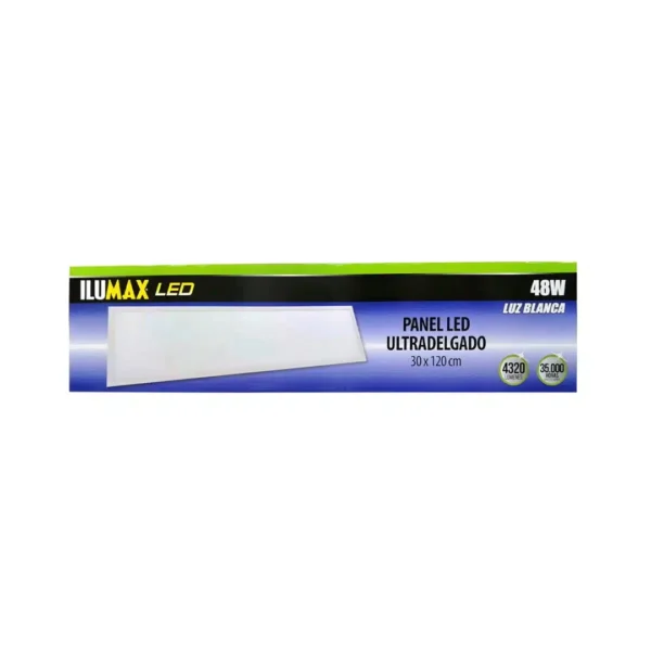 panel led rectangular para incrustar