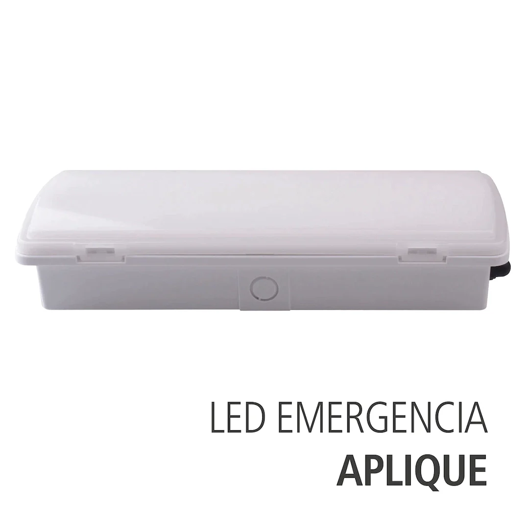 Luminaria LED de Emergencia Aplique 4W IP65 350 lm luminaria led de emergencia aplique