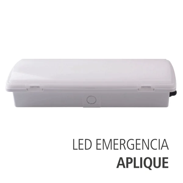 luminaria led de emergencia aplique