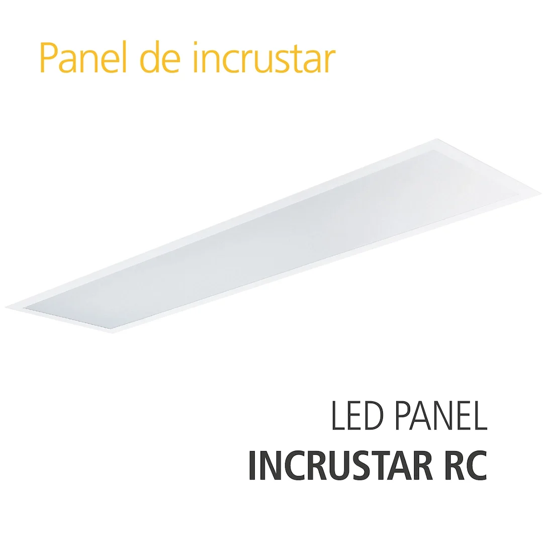 Panel LED Rectangular de Incrustar 40W 120x30 6500K Sylvania panel led rectangular de incrustar 120x30