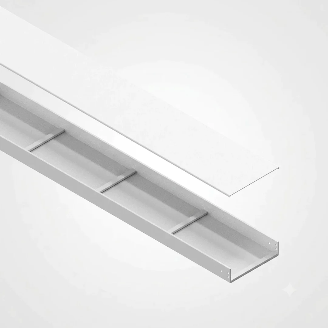 Canaleta Metálica Galvanizada con Tapa Desmontable | Galco canaleta metálica galvanizada