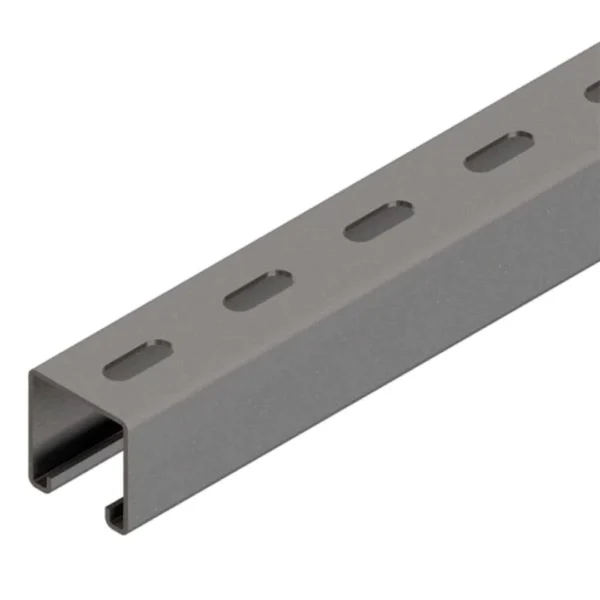 Perfil Ranurado Galvanizado