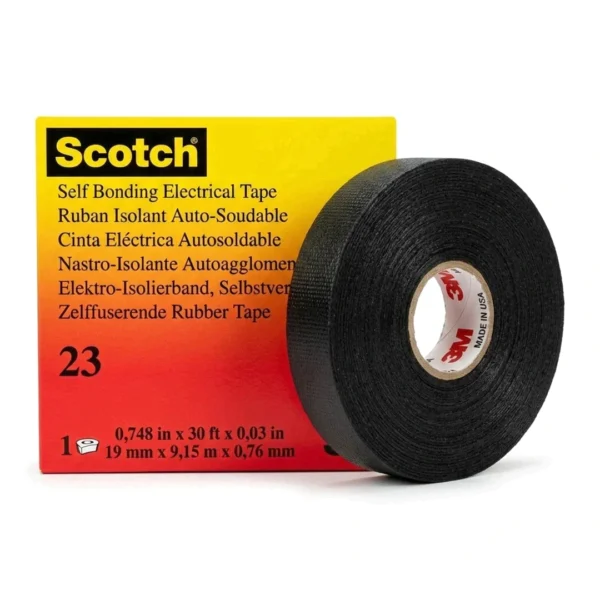 Cinta Aislante de Hule Autofusionable 3M™ Scotch® 23