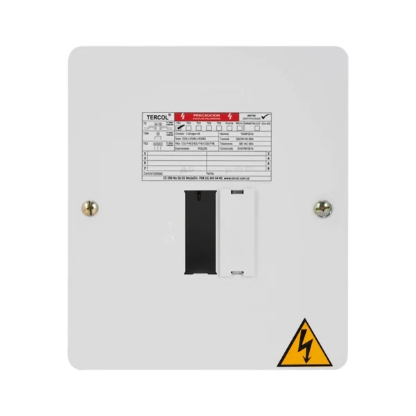 Tablero Bifásico de 2 Circuitos 75 A