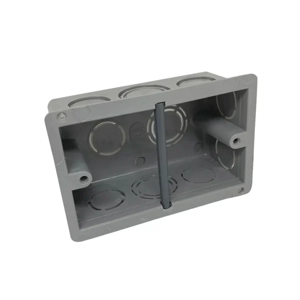 caja rectangular 2x4 plástica