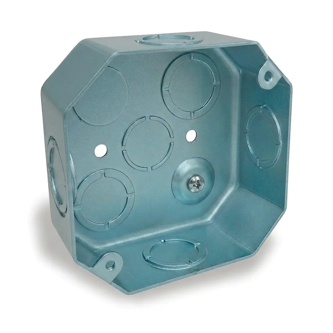 Caja Galvanizada Octagonal Calibre 20 para Luminarias caja galvanizada octagonal calibre 20