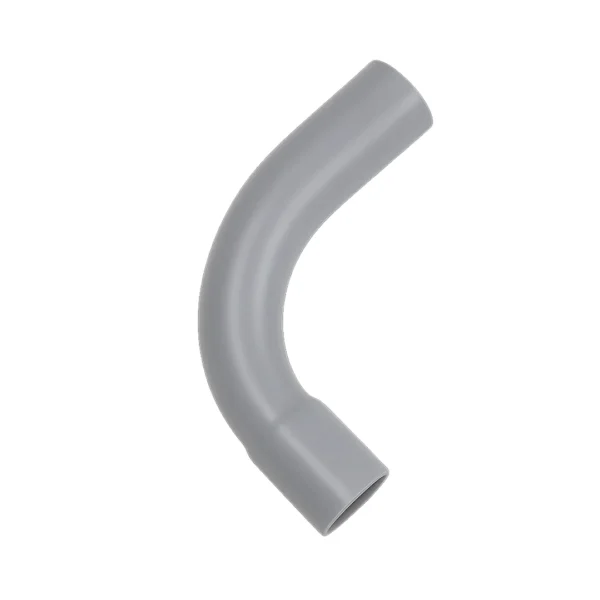 curva PVC conduit SCH40 radio largo
