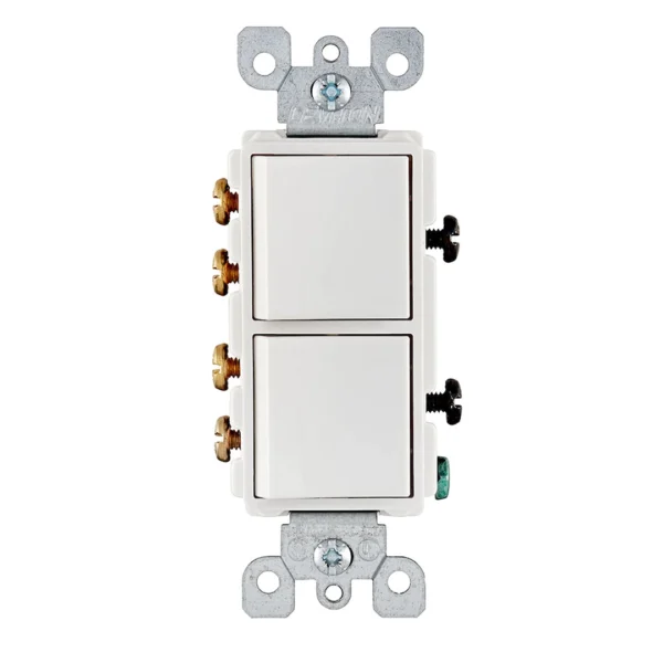 Interruptor Doble Conmutable Decora Leviton