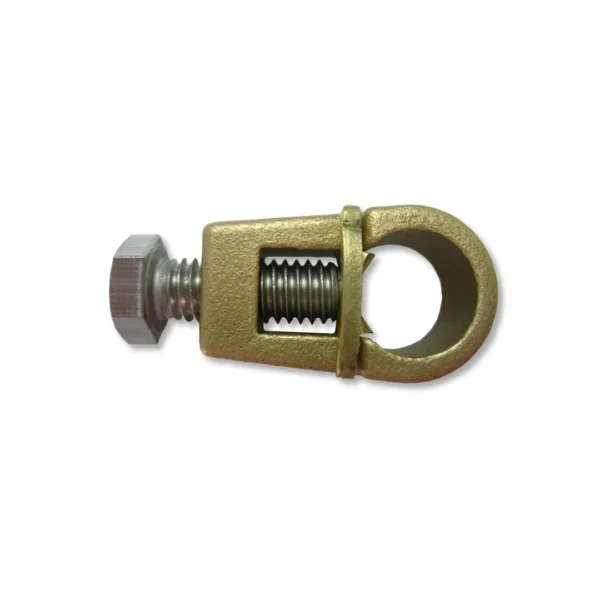 Grapa para Varilla Copperweld 5/8" con Pisacable Tipo EPM