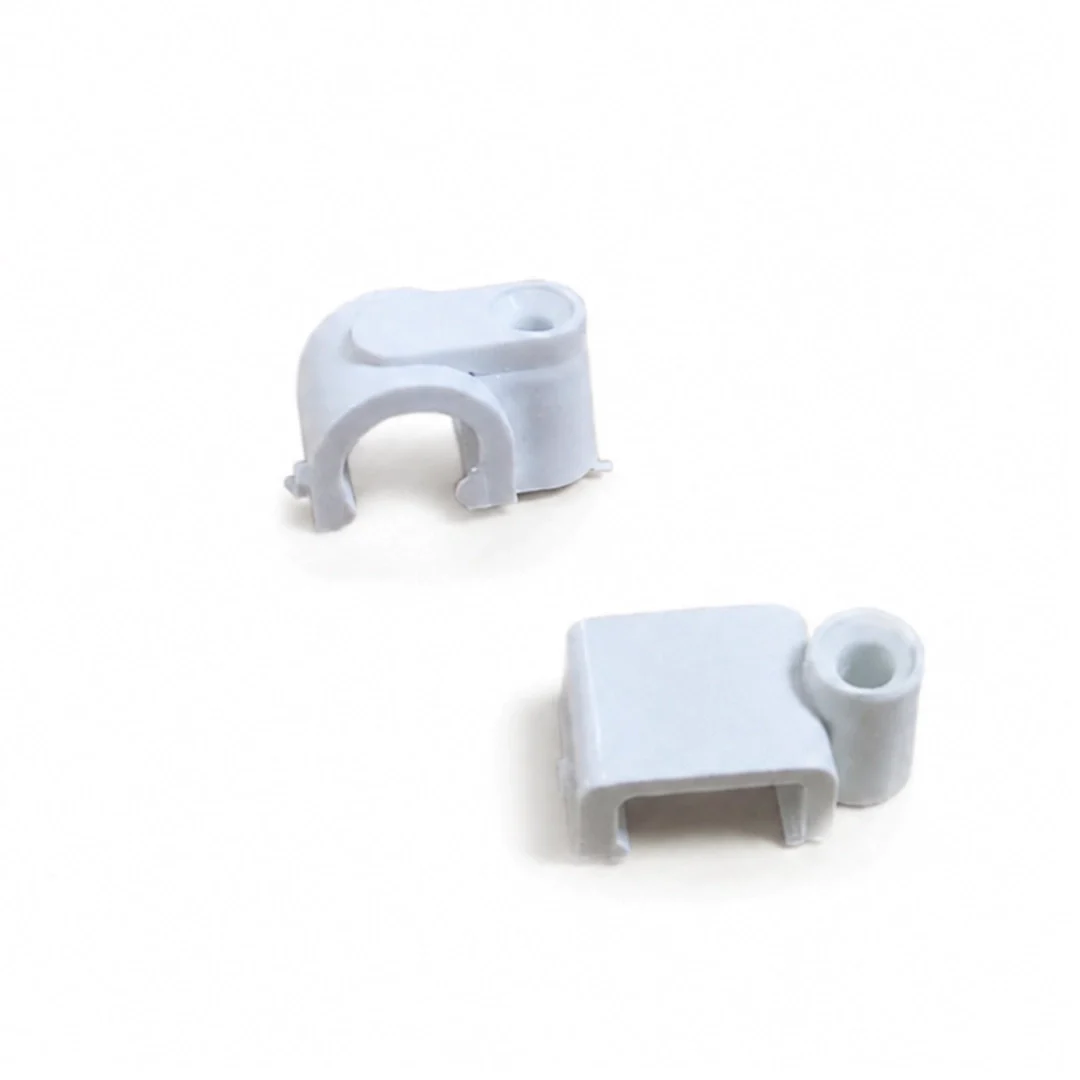 grapa plastica redonda para cable