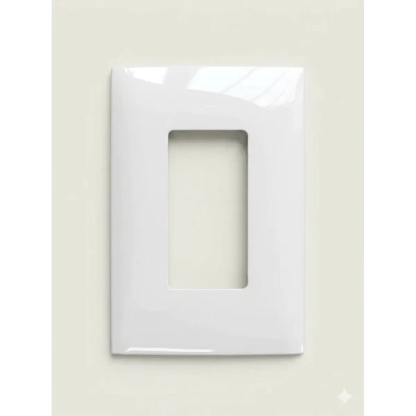 Placa para Accesorios Blanca Línea Cien