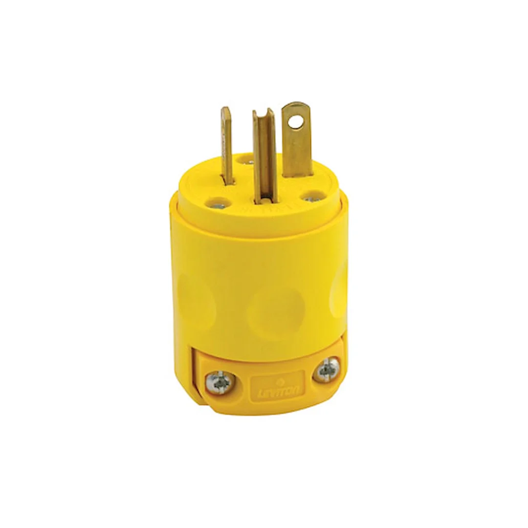 Clavija Macho con Polo a Tierra 20A 125V/250V Leviton clavija macho con polo a tierra 20a leviton