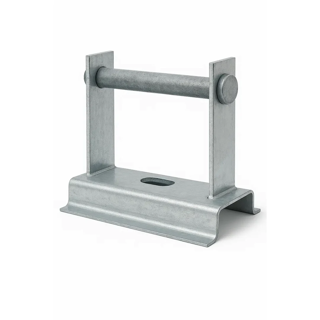 Percha galvanizada para poste