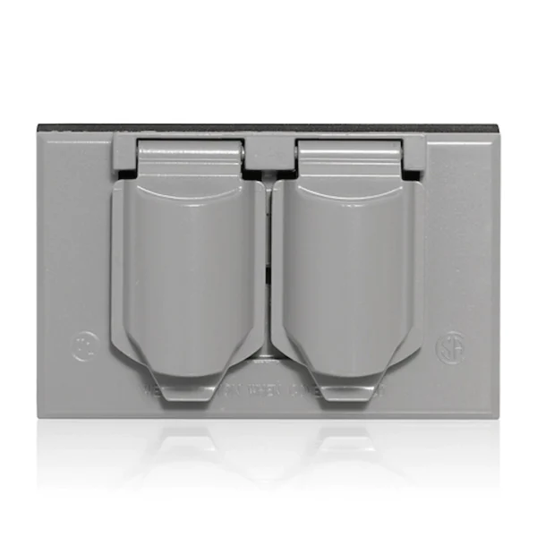 Placa Doble para Intemperie Leviton