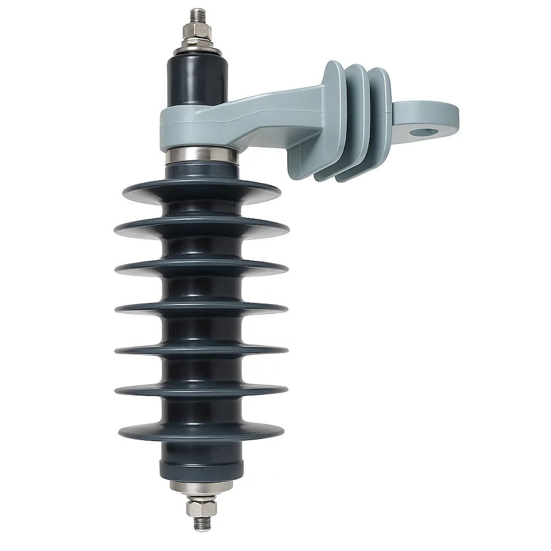 Pararrayos Polimérico DPS 12 kV 10 kA M&D con Platina Pararrayos 12 kV 10 kA