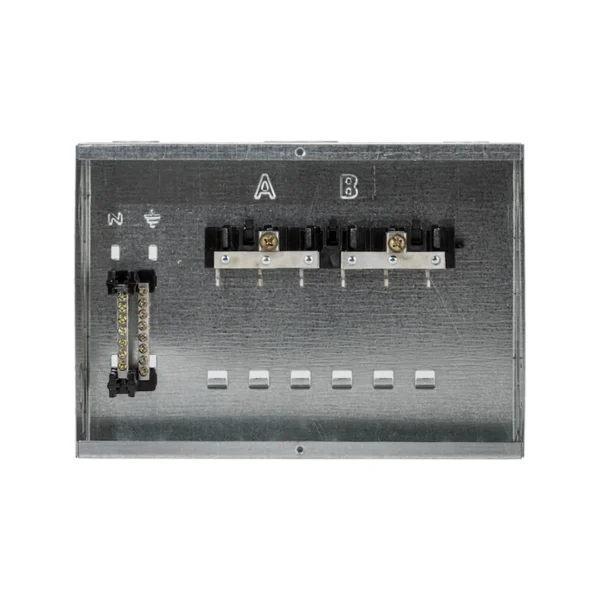 Tablero Bifásico de 6 Circuitos 75 A