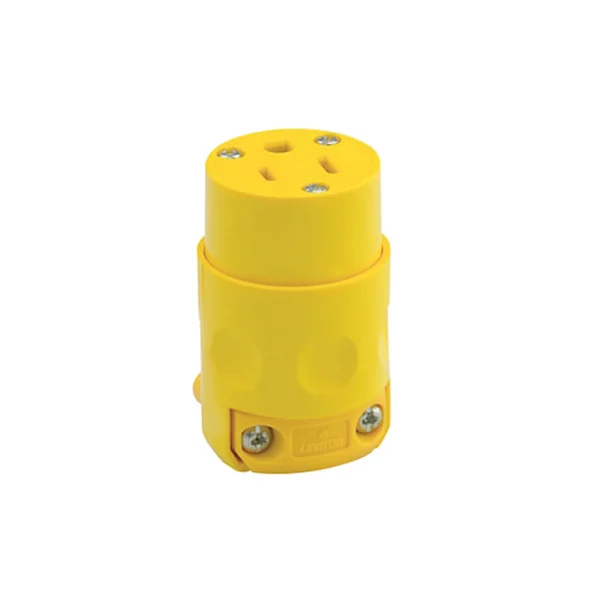 toma aérea con polo a tierra 15a leviton