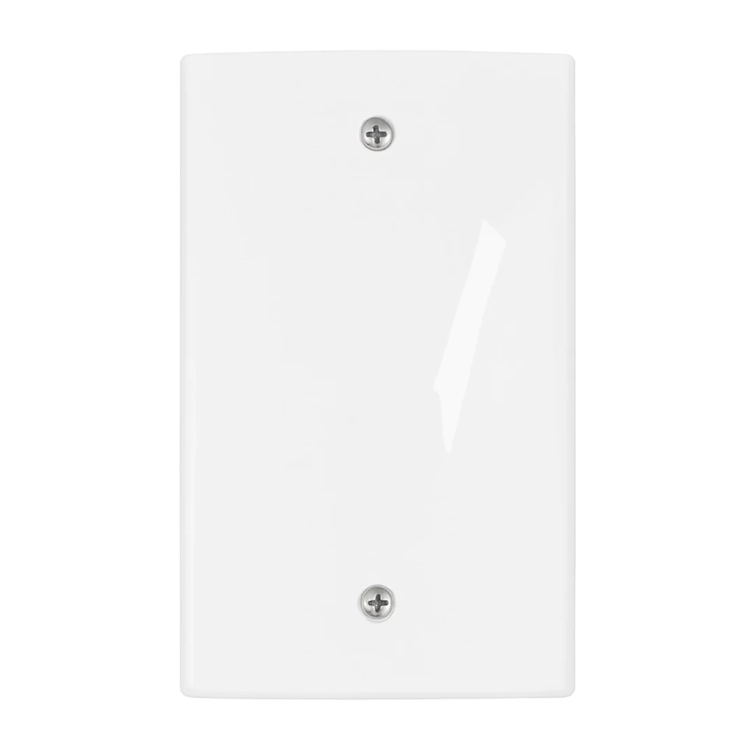 Tapa 2x4 Lisa Plástica Blanca Económica Tapa 2x4 lisa