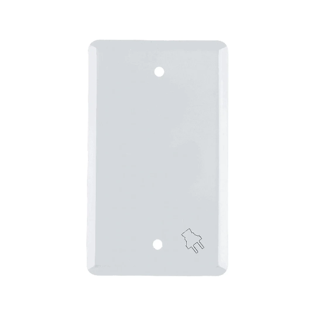 Tapa Lisa 2x4 Plástica Blanca CODELCA tapa lisa 2x4 plástica