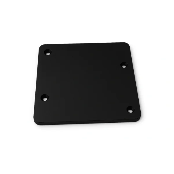 tapa 4x4 lisa negra