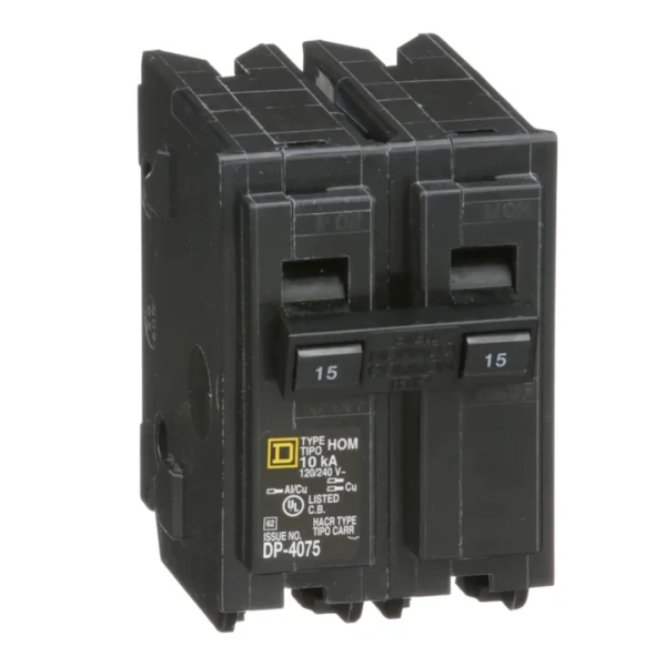 breaker bipolar enchufable schneider